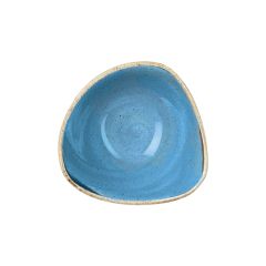 Churchill Stonecast Cornflower Blue Triangular Bowl 6" (12)