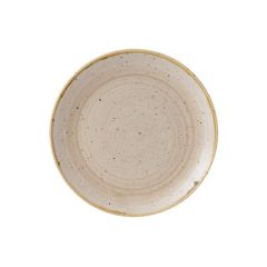 Churchill Stonecast Nutmeg Cream Coupe Plate 8.7" (12)