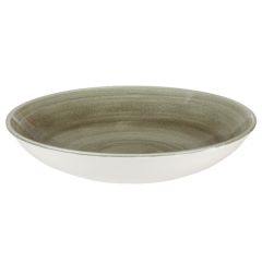 Stonecast Patina Green Coupe Bowl 9.75" (12)