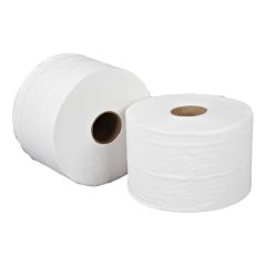 White Versatwin Jumbo Toilet Roll 2ply (24)