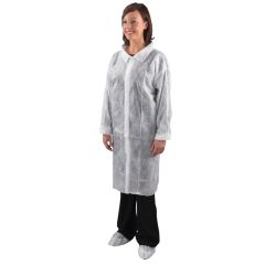 Non-Woven Visitor Coat Large Size
