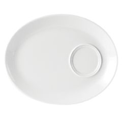 Porcelite Oval Gourmet Plate 11" (6)