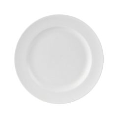 Simply White Winged Plate 9" (6)