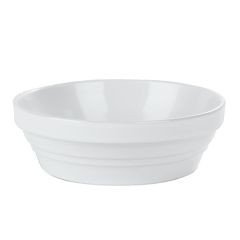 White Round Baking Dish 6". (12)