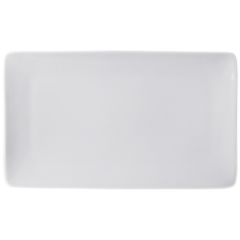 Simply White Rectangular Platter 13.75"x8.75" (4)