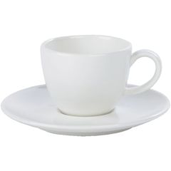 Simply White Espresso Saucer 4.75" (6)