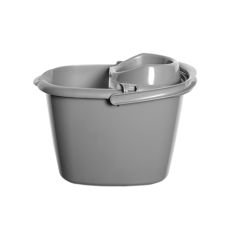 Silver Mop Bucket and Wringer 15ltr