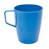 Blue Polycarb Antibacterial Beaker With Handle 10oz (12)