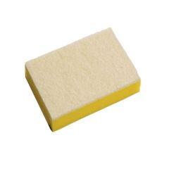 Jangro Non Abrasive Foam Scourer Yellow & White