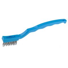 Jangro Blue Hygiene Abrasive Niche/Machine Brush 18cm