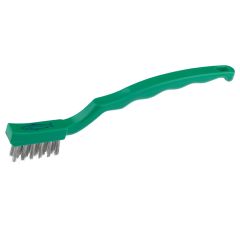 Jangro Green Hygiene Abrasive Niche/Machine Brush 18cm