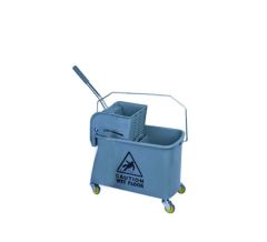 Jangro Microspeedy Grey Flat Mop Bucket/Wringer System