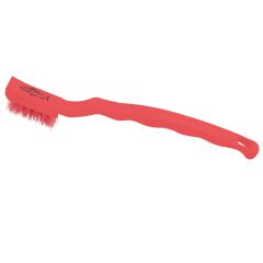 Jangro Red Hygiene Medium Niche/Machine Brush 18cm