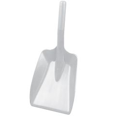Jangro White Soft Grip Hand Shovel 12.5" 
