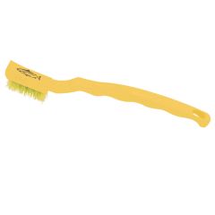 Jangro Yellow Hygiene Medium Niche/Machine Brush 18cm