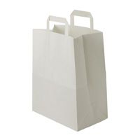 Small Recycled White Bag 175x270x215mm (500)
