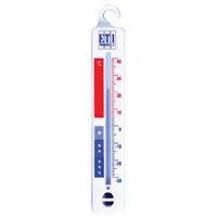 Vertical Spirit-Filled Fridge Thermometer