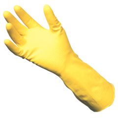Jangro Yellow Rubber Gloves Size Medium
