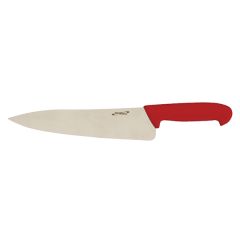 Genware Red Chefs Knife 10"