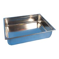 Stainless Steel Gastronorm Pan, 1/1, 100mm.