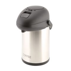 Coffee Inscribed Vacuum Pump Pot 2.5ltr