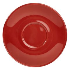 Royal Genware Red Saucer 6.3" (6)