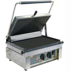 Roller Grill Ribbed & Flat Contact Grill.