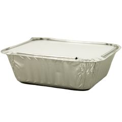 Foil Takeaway Container & lid 100x125mm (46)
