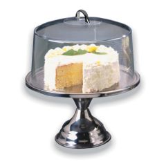 Stainless Steel Footed Cake Stand 12.75".