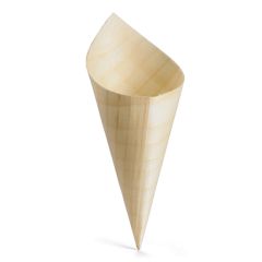 Disposable Wooden Cone 45ml (50)