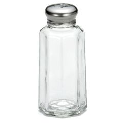 Panelled Glass Salt/Pepper Shaker 2oz