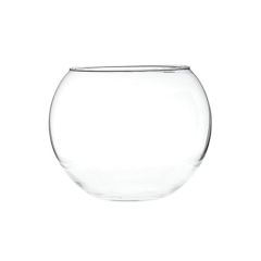 Bubble Glass Tealight Holder 10cm