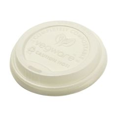 Vegware Compostable Hot Cup Lid For 8oz Hot Cups (1000)