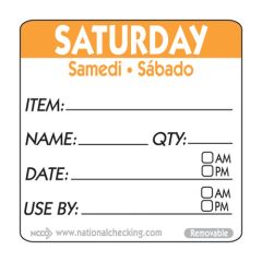 Orange Saturday Use by Labels (500)