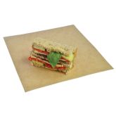 Vegware Recycled Unbleached Greaseproof Paper 30x27cm (500 sheets)