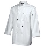 Superior Long Sleeve White Chefs Jacket (S)
