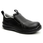 Safety Lite Slip-On Safety Black Shoes Size 11