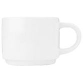 Churchill Compact White Stacking Teacup 7.5oz/213ml (24)