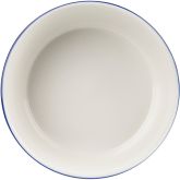 Retro Blue Round Pie Dish 5.25" (12)