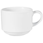Churchill White Profile Stacking Cup 8oz/220ml (12)