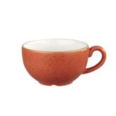 Churchill Stonecast Spiced Orange Cappuccino Cup 8oz/227ml (12)