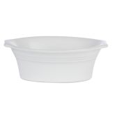 White Oval Pie Dish 7.5" (8)