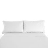 Double Size White Bed Linen Set