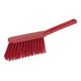 Jangro Red Hygiene Stiff Hand Brush 27.5cm