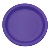 Purple Polycarb Narrow Rimmed Plate 6.7" (12)