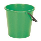 Jangro Green Round Bucket 8ltr
