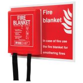 Jangro Kitchen Fire Blanket & Shadow Board