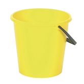 Jangro Yellow Round Bucket 8ltr