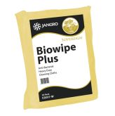 Jangro Yellow Biowipe Cloth (Pack of 25)