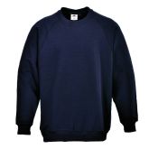 Portwest Roma Navy Sweatshirt Size XL